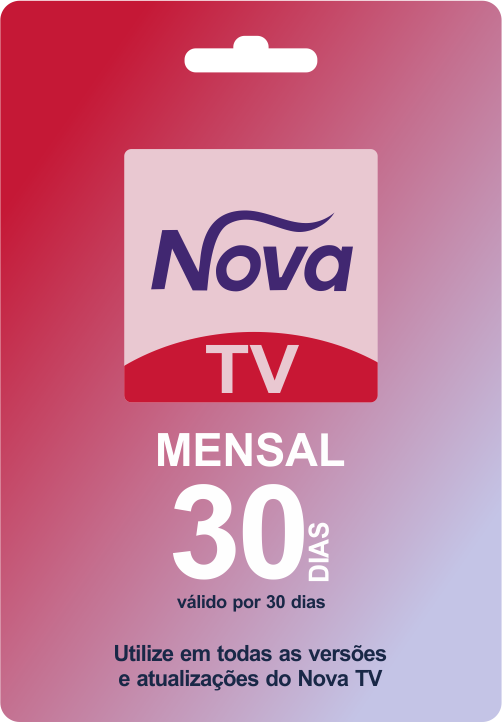 Card Nova TV 30 Dias